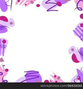 Purple abstract frame, pattern. Abstract background with space for your text.Great grunge layer for your projects.
