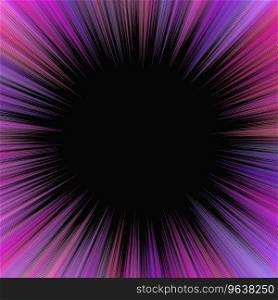 Purple abstract psychedelic star burst background Vector Image