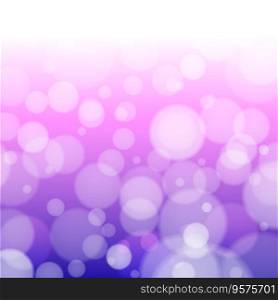 Purple background with defocused lights vector image