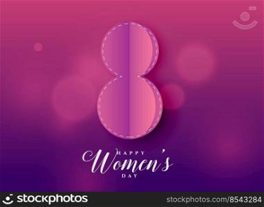 purple beautiful happy women’s day background
