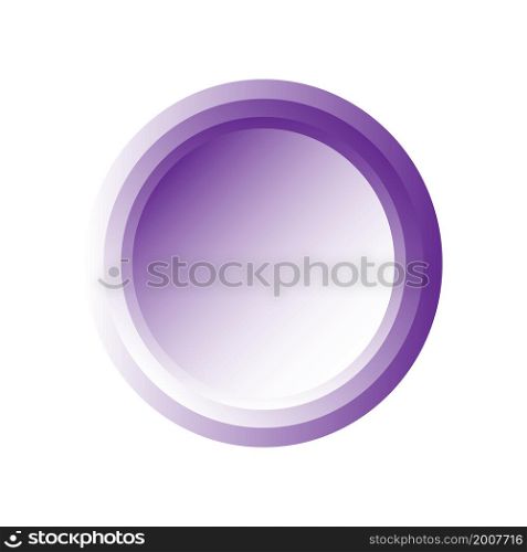 Purple button icon. Pastel tones. Mobile app element. Concave sign. Round label badge. Vector illustration. Stock image. EPS 10.. Purple button icon. Pastel tones. Mobile app element. Concave sign. Round label badge. Vector illustration. Stock image.