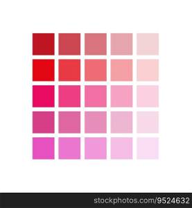 Purple color palette. Vector illustration. EPS 10. Stock image.. Purple color palette. Vector illustration. EPS 10.