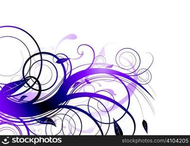 Purple inspired natural image with flowing lines that would make an ideal background