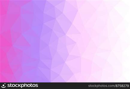 Purple Pink Triangular Triangulation Polygon Design Background