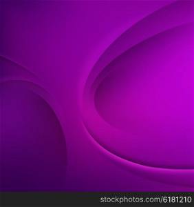 Purple vector Template Abstract background with curves lines and shadow. For flyer, brochure, booklet and websites design