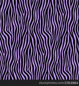 Purple Zebra Animal Motif Vector Seamless Pattern Design. Great for spring summer, fabric, textile, background, scrap booking, gift wrap, accessories, and clothing.