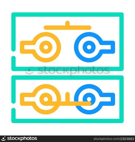 push button switch mechanism color icon vector. push button switch mechanism sign. isolated symbol illustration. push button switch mechanism color icon vector illustration