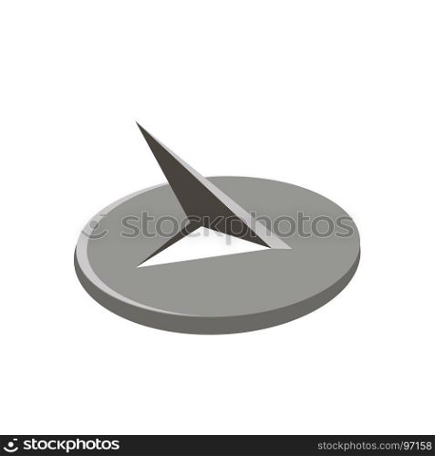 Push pin in a flat style. Attachment.Paperwork.Vector illustration isolated icon design