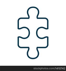 puzzle - jigsaw puzzle icon vector design template