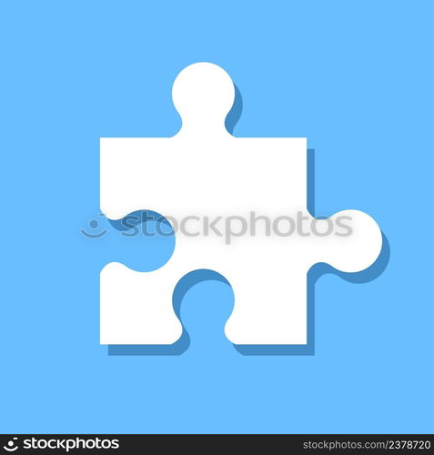 Puzzle piece. Jigsaw. Vector. Puzzle piece. Jigsaw. Vector illustration