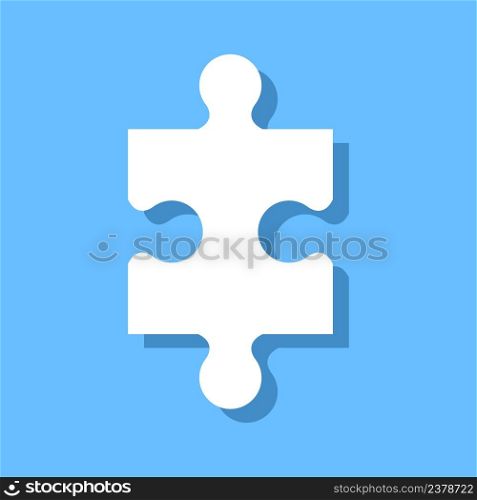 Puzzle piece. Jigsaw. Vector. Puzzle piece. Jigsaw. Vector illustration
