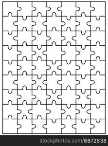 puzzle, separate parts