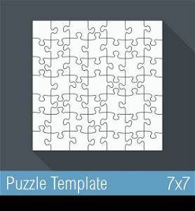 Puzzle Template 7x7