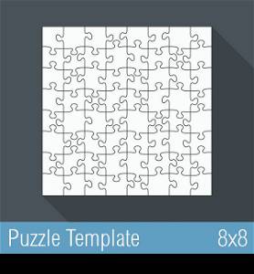 Puzzle Template 8x8