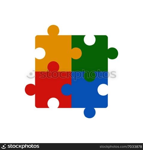 Puzzle vector illustration