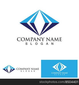 Pyramid Logo and symbol vector element 