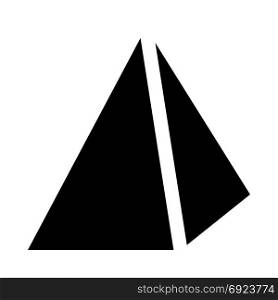 pyramid with apex point