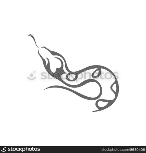 Python logo icon design illustration vector