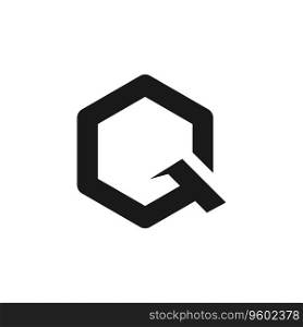Q Letter Icon And Symbol Template