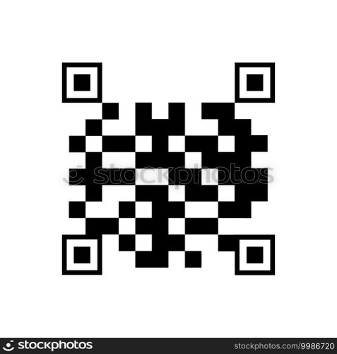 Qar code. Code icon. Computer technology concept. Vector illustration. Stock image. EPS 10.. Qar code. Code icon. Computer technology concept. Vector illustration. Stock image.