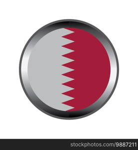 Qatar flag icon vector illustration symbol design