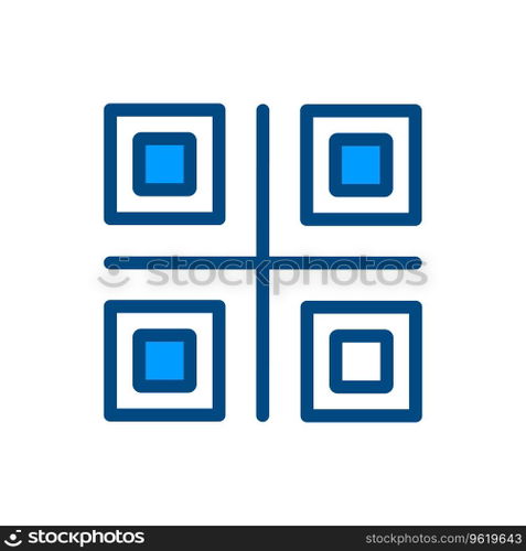 Qr Code Icon Illustrations Vector Graphics