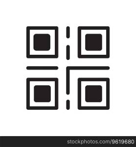 Qr Code Icon Illustrations Vector Graphics