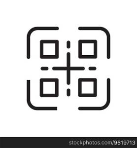 Qr Code Icon Illustrations Vector Graphics