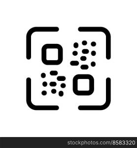 QR Code Vector Icon. Special Identity Illustration As Simple Sign and Trendy Symbol for Design, Websites Presentation or Apps Elements.. QR Code Vector Icon. Special Identity Illustration As Simple Sign and Trendy Symbol for Design, Websites Presentation or Apps Elements