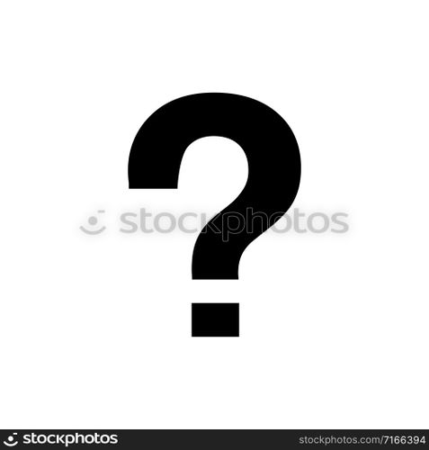 Question mark icon vector