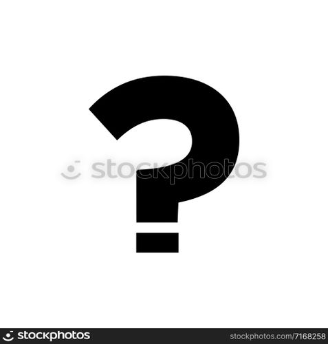 Question mark icon vector