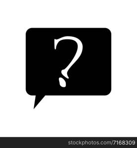 Question mark icon vector