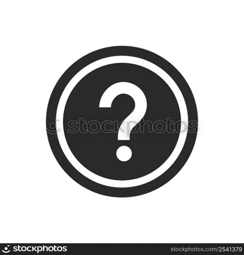 Question mark icon vector design illustration