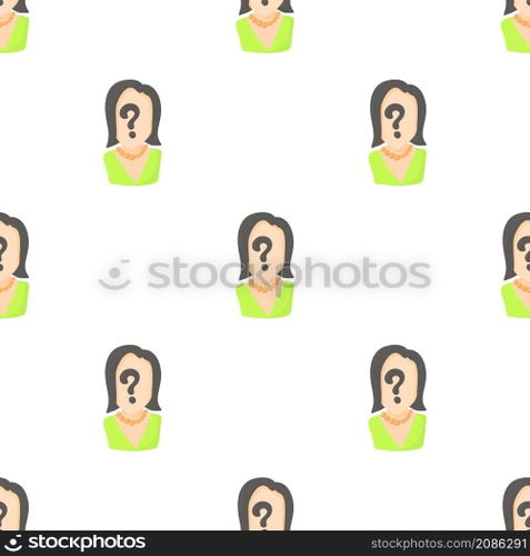 Question pattern seamless background texture repeat wallpaper geometric vector. Question pattern seamless vector