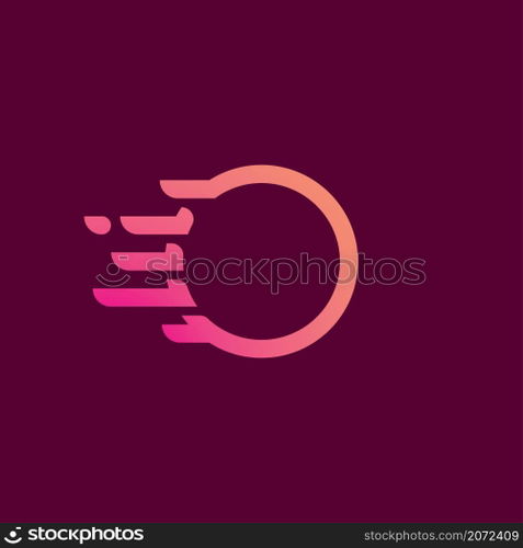 Quick Time logo vector template