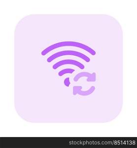 Quickly synced files using wireless connection.