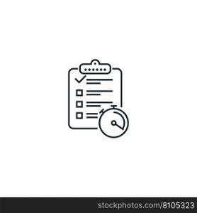 Quiz creative icon from analytics research icons Vector Image