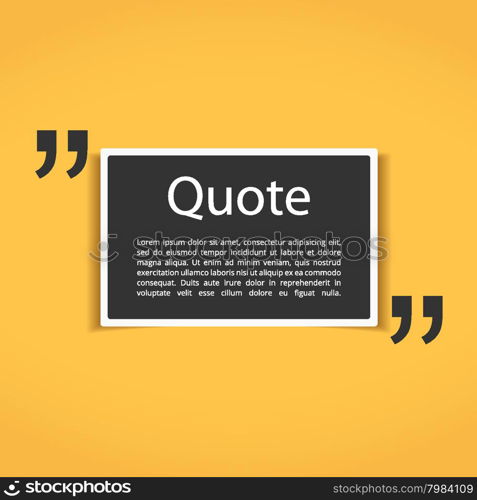 Quote Frame