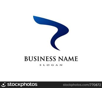 R Letter Logo Business Template Vector icon