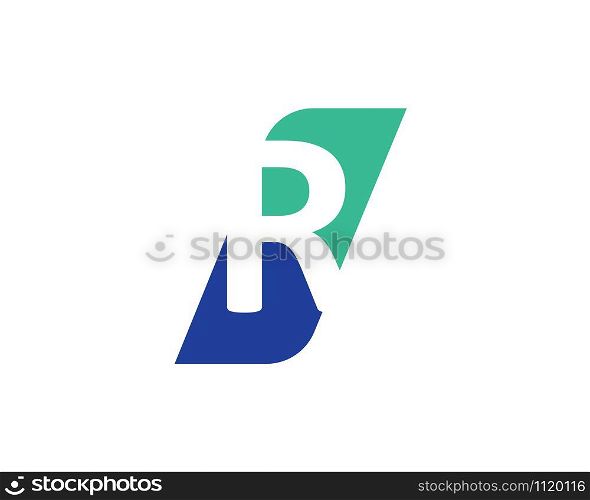 R letter logo business vector template