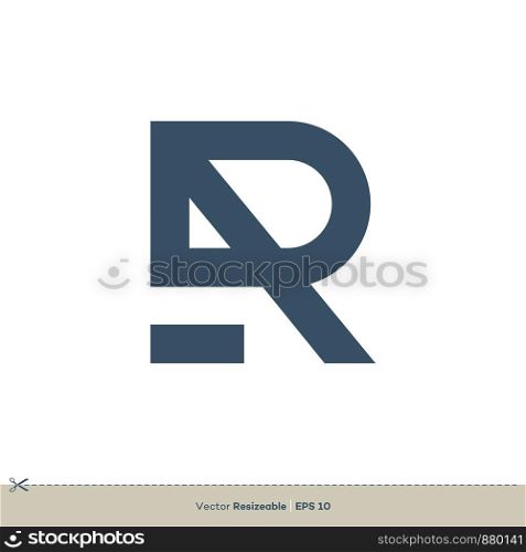 R Letter Logo Template Illustration Design. Vector EPS 10.