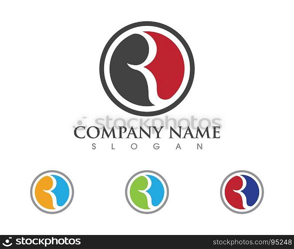 R Letter Logo Template. R Letter Logo Template vector icon design