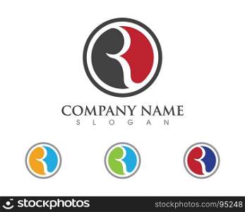 R Letter Logo Template. R Letter Logo Template vector icon design