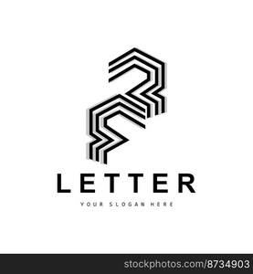 R Letter Logo, Vector Alphabet Symbol, Design For Brand Logos With Initial Letter