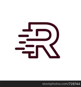R Letter vector Logo Template
