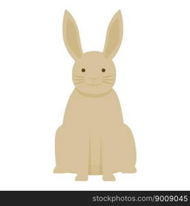 Rabbit icon cartoon vector. Pet animal. Easter bunny. Rabbit icon cartoon vector. Pet animal