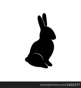 Rabbit icon template vector design