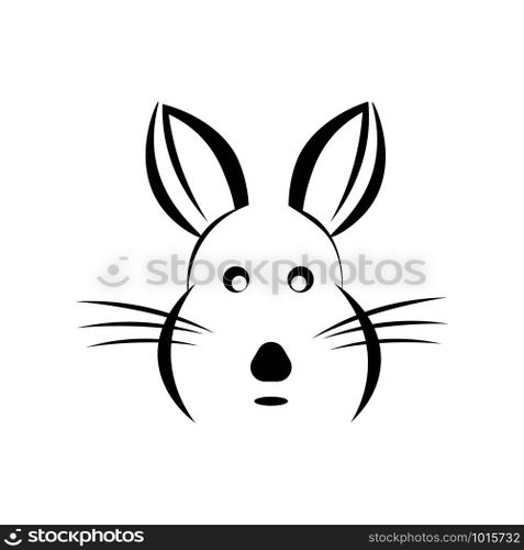 rabbit logo vector