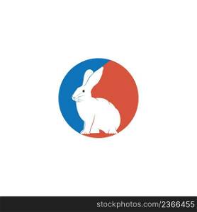 Rabbit vector icon,illustration logo design template.