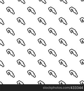 Race circuit pattern seamless in simple style vector illustration. Race circuit pattern vector